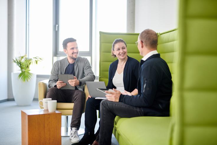 Begegnungs- und Arbeitsort d.velop campus