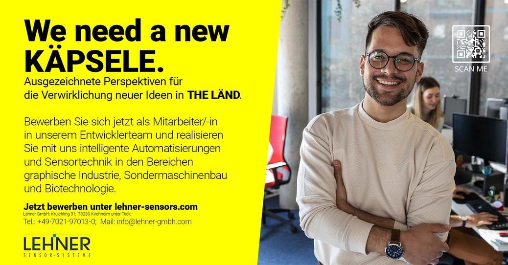 Stellenausschreibung Entwicklung