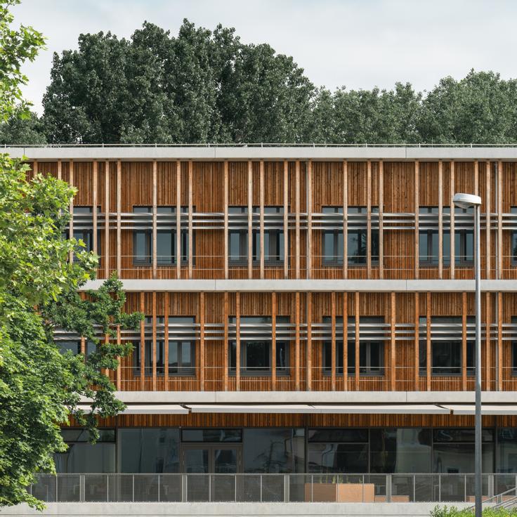 Nachhaltige Chemie Straubing - Fassade