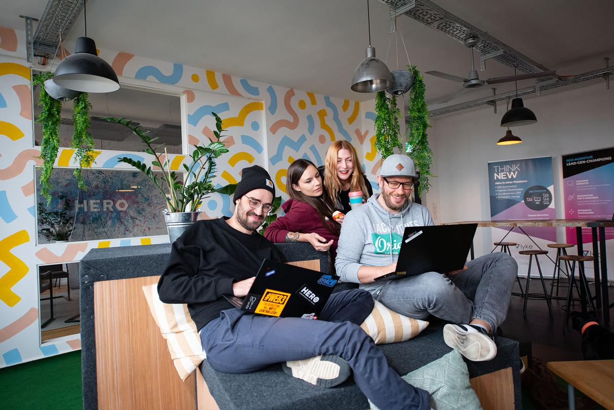 Flexibles Arbeiten im Büro am Göttinger Hof