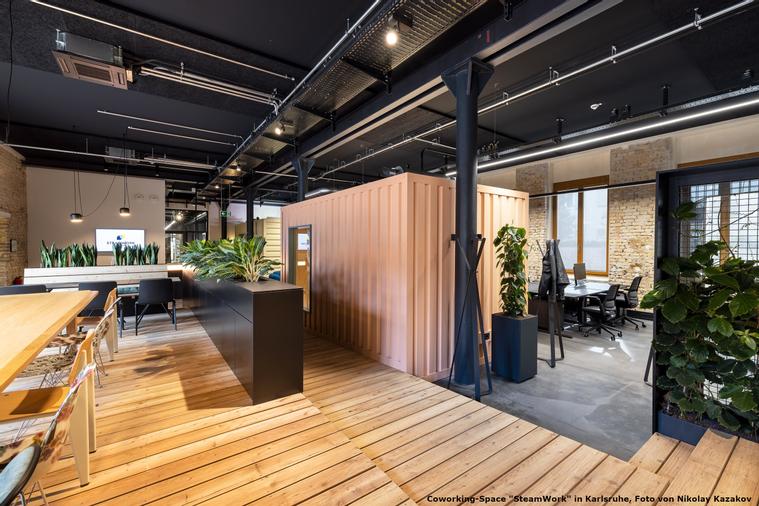 Coworking-Space "SteamWork" in Karlsruhe