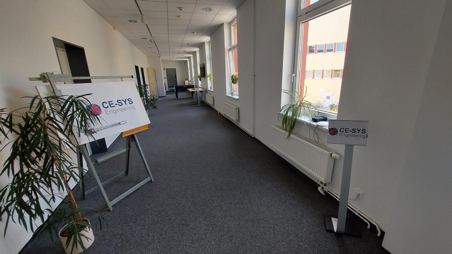 Büroräume CE-SYS Engineering am Standort Erfurt