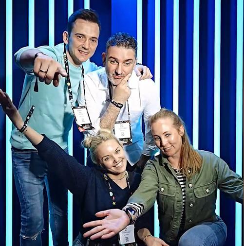 Die Onliner beim OMR23 in Hamburg