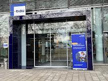 Eingang EnBW, ECS Durlacher Allee 93