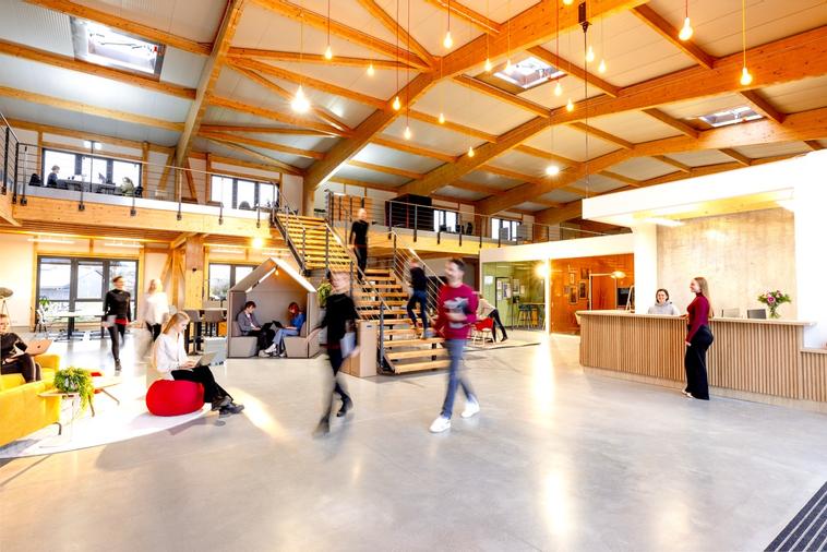 Eingangsbereich Green Campus