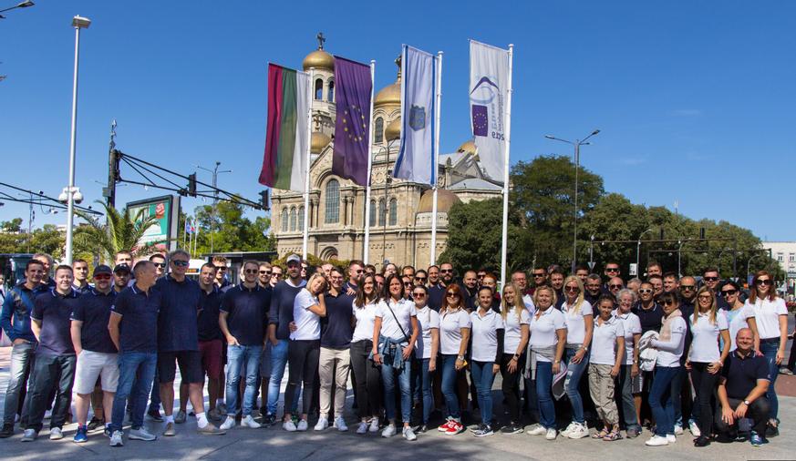 Gruppenbild bei unserem Ausflug nach Bulgarien