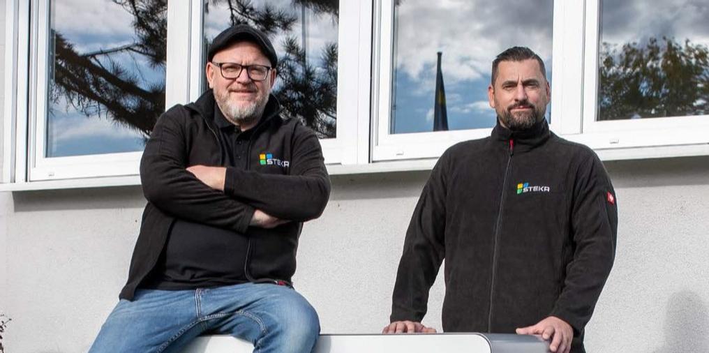 Geschäftsfüherer Mario Heyl und Stephan Kaiser