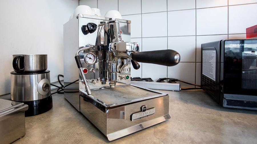 Unsere heißgeliebte Siebträgermaschine