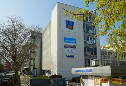 Firmengebäude von außen