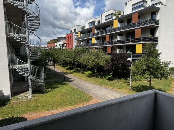 Blick vom Balkon 