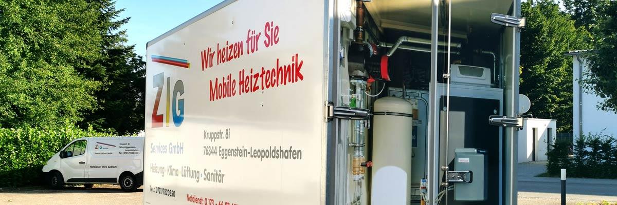 Mobile Heiztechnik