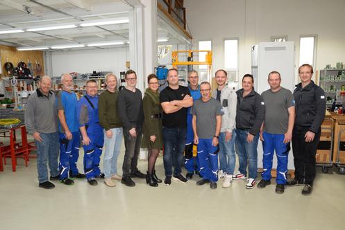 ein Teil des GAF-Teams
