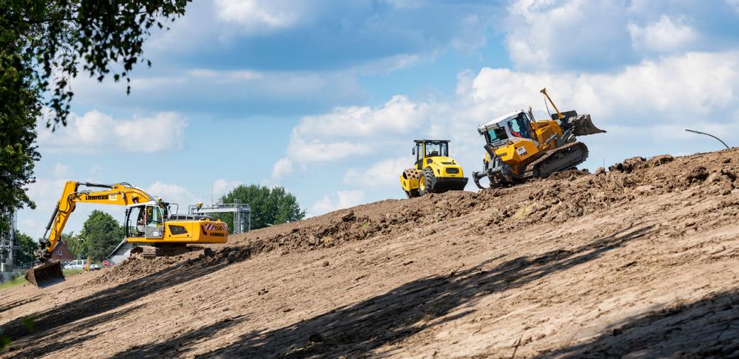 Baustelle / Bagger