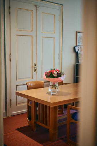 Büro in der Kanzlei