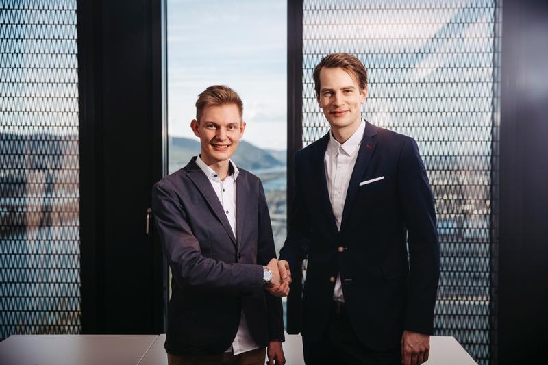 Lukas Gehrer (Geschäftsführer) und Jürgen Ulbrich (Gründer, Design, Marketing)