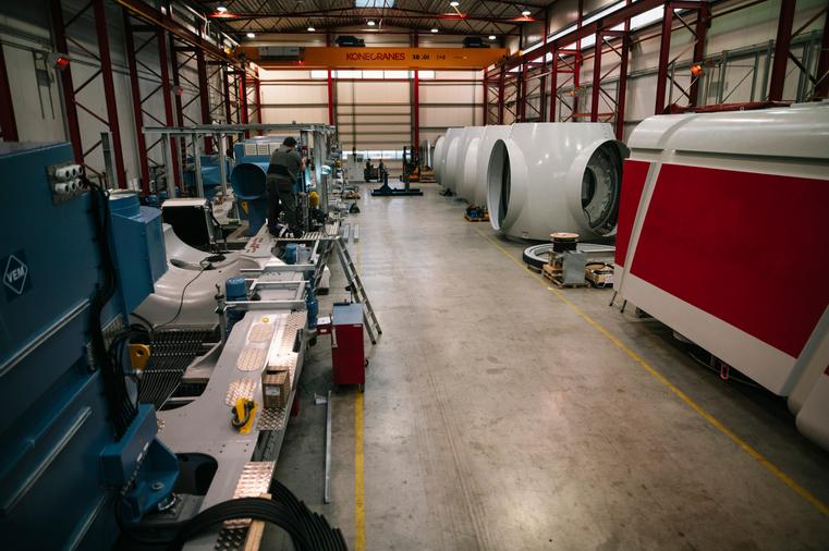 Produktionshalle in Rostock